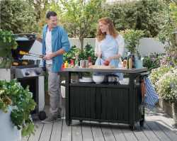 Keter Unity BBQ Table Double