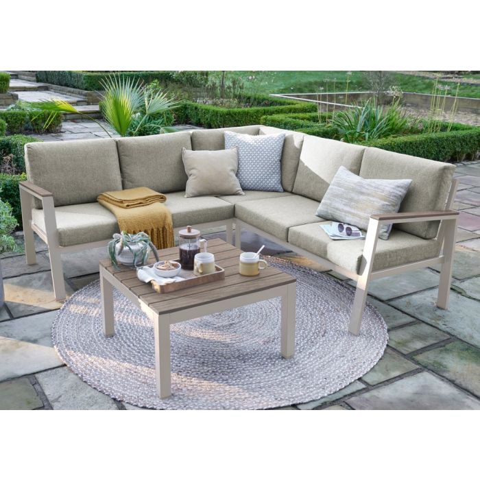 Easton Mini Corner Lounge Set (Beige)