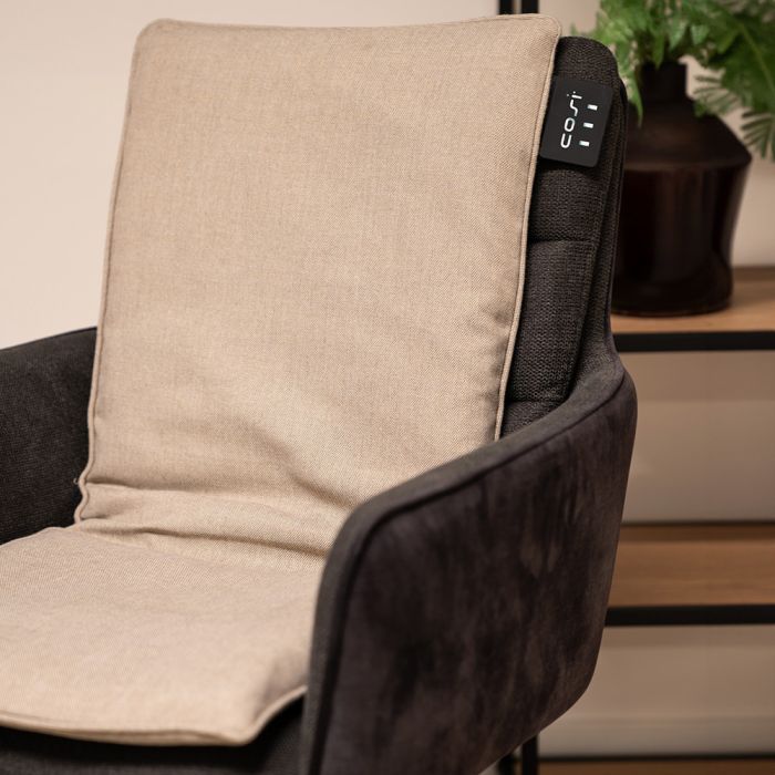 Cosipillow Heated Seat and Back Cushion - Large Natural 