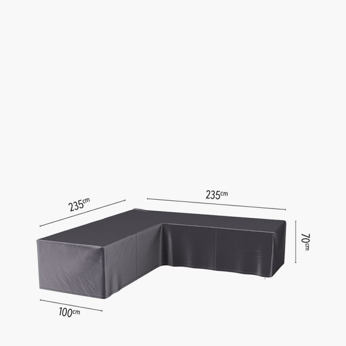 Corner Lounge Aerocover Weather Cover L-Shape 235 x 235 x 100 x 70