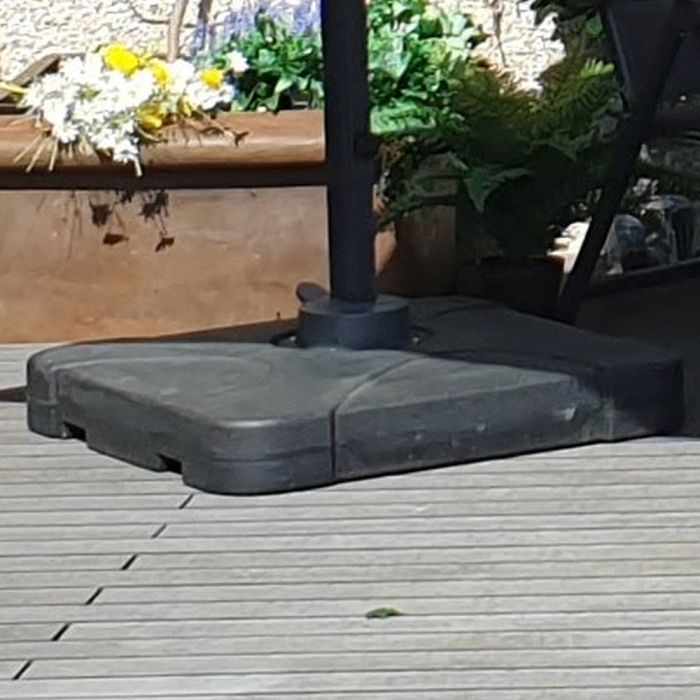 Cantilever Parasol Base - Water or Sand Fillable