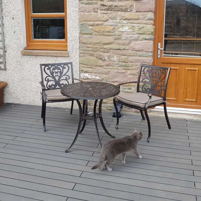 Charlotte 2 Seat Bistro Set 