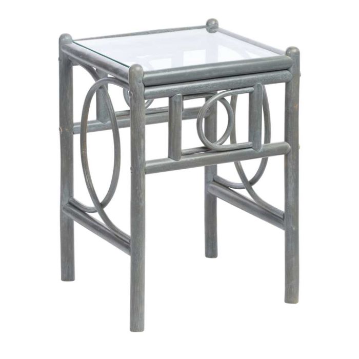 Madrid Lamp Table - Grey Wash