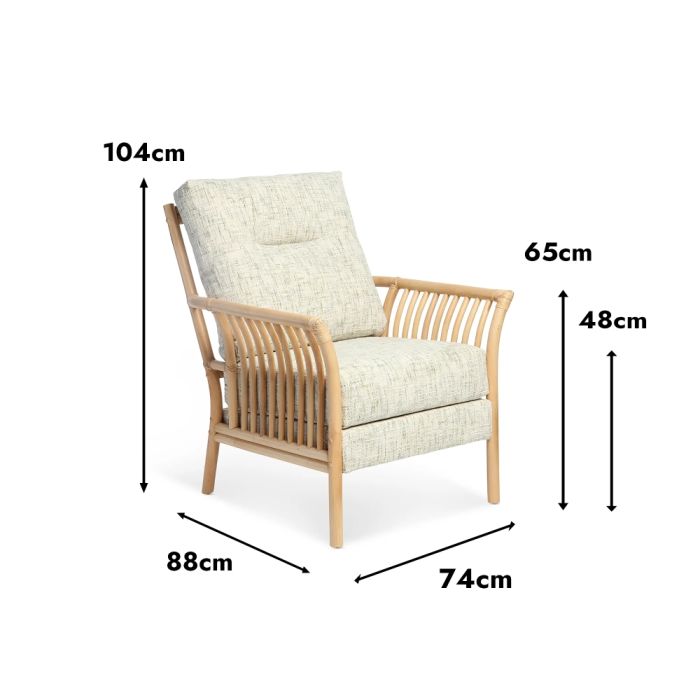 Solo Armchair Natural