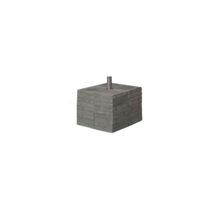 Vortex Above Ground Base Unit Supplied with 36 slabs 40x40x6.5cm Total Weight 957kg