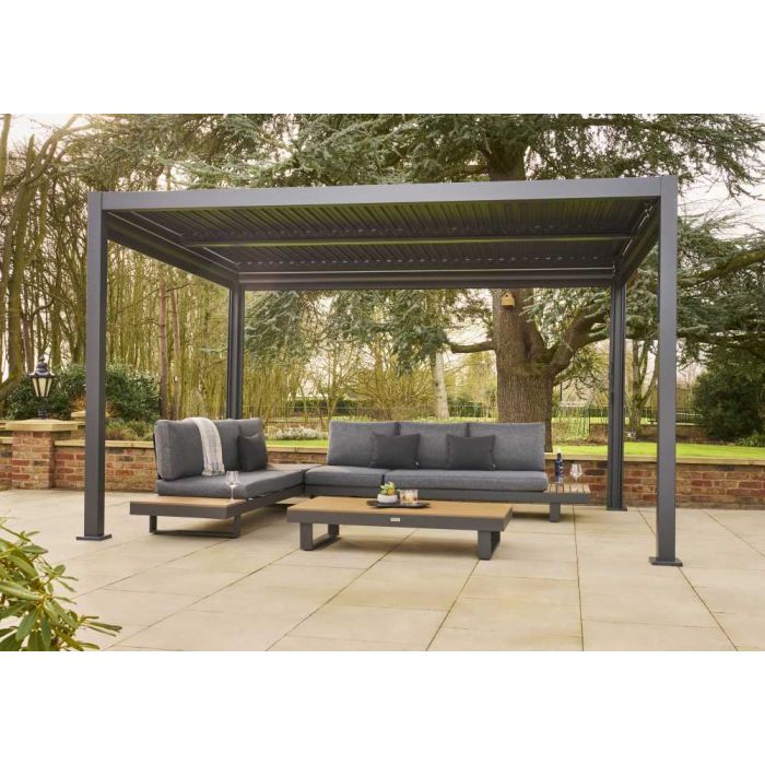 Nexus Pergola  300x400cm with LEDs and 3 Screens