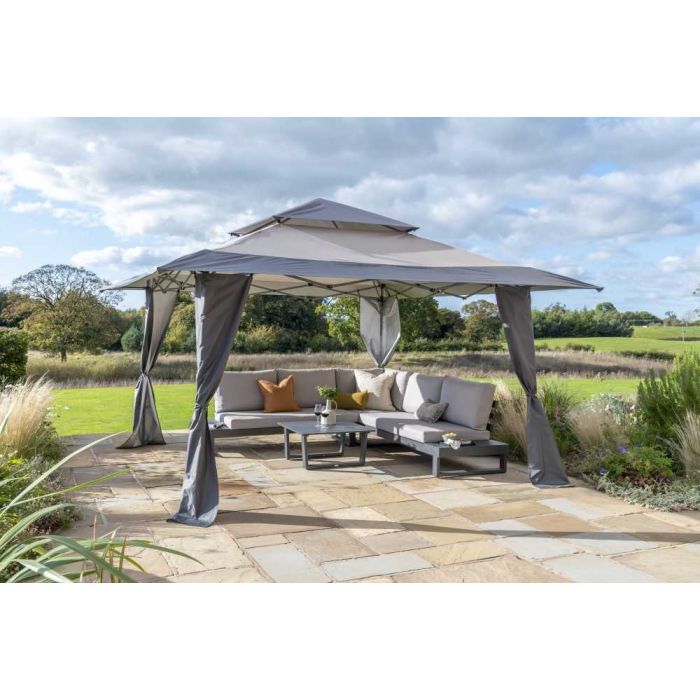 GIC Pop Up Gazebo - Grey 400x400cm