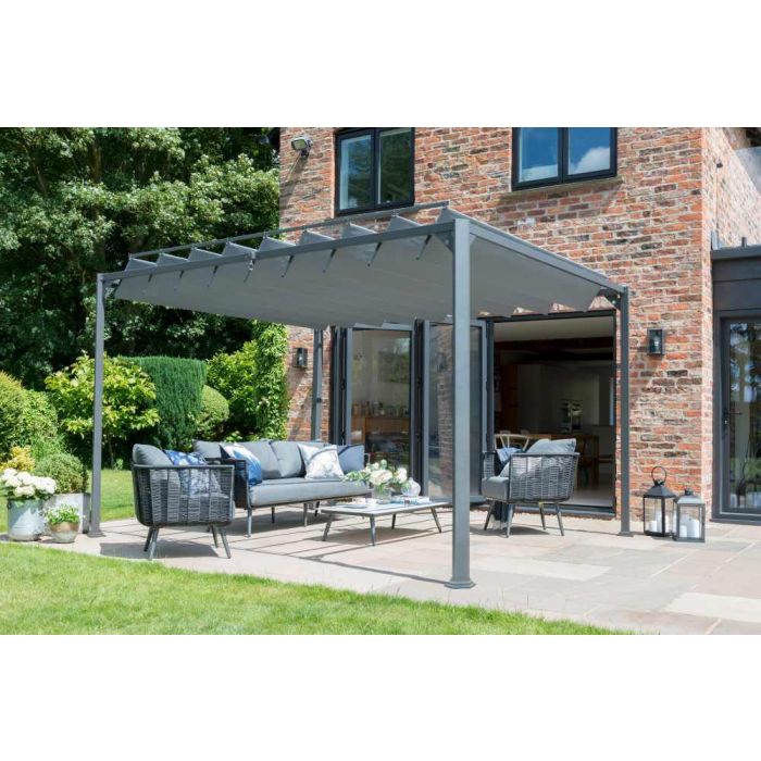Pandora Leaf Square Pergola 300x300cm