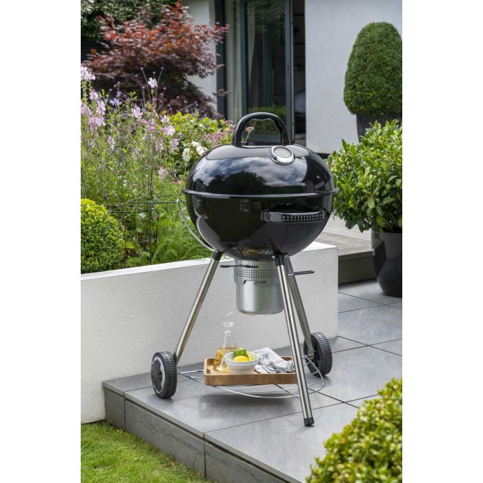 Corus Charcoal Kettle BBQ with Wheels