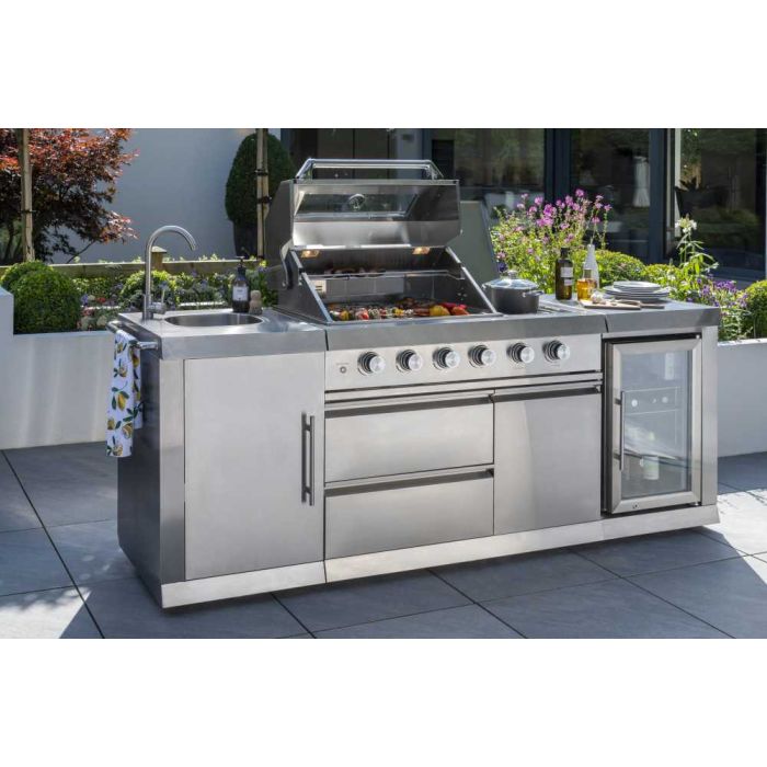 Absolute Pro 4 Burner Gas BBQ Outdoor Kitchen