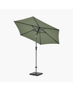 Platinum Riva 250cm Round Olive Parasol