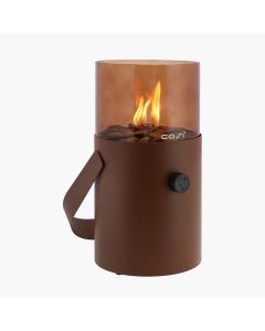 Cosiscoop Mocha Brown / Smoked Glass Gas Lantern