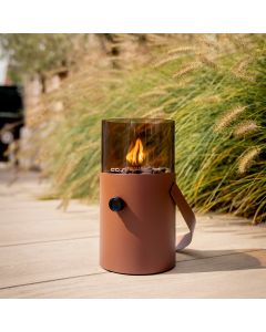 Cosiscoop Mocha Brown / Smoked Glass Gas Lantern