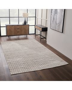 Outdoor Natural Double Stitch Design Rug Large