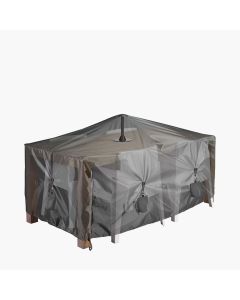 Weather Cover Support Pole and Sandbag Set