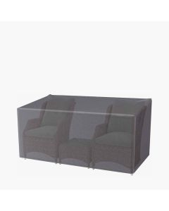 Lounge Chair and Footstool Set Aerocover 190 x 100 x 105/90