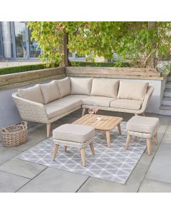 Carbon Corner Lounge Set
