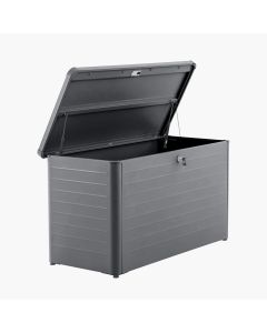 Rhode Island Small Steel Storage Box in Anthracite