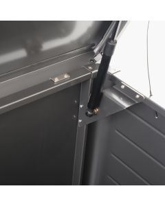 Rhode Island Large Steel Storage Box in Black