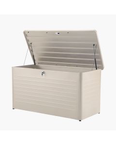 Rhode Island Large Steel Storage Box in Pebble