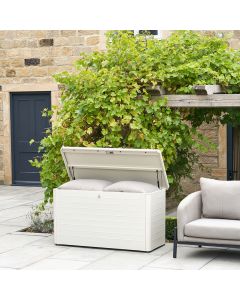 Rhode Island Small Steel Storage Box in Pebble