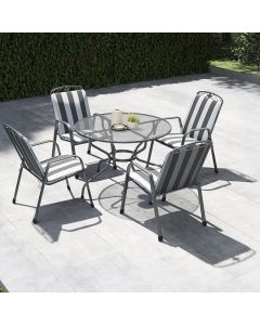 Savoy 4 Seat Set with Cushions
