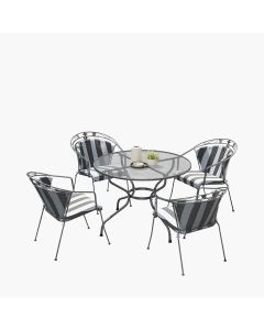 Elegance 4 Seat Set with Cushions
