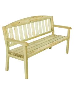 Balmoral 3 Seat Bench - Natural