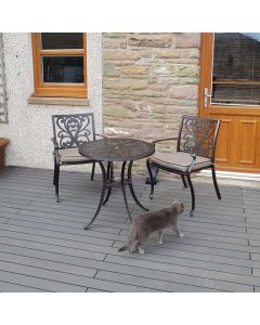 Charlotte 2 Seat Bistro Set 