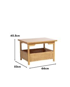 Dubai Coffee Table Light Oak