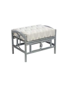 Madrid Footstool - Grey Wash