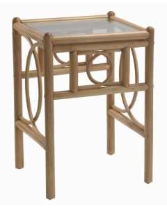 Madrid Lamp Table - Light Oak