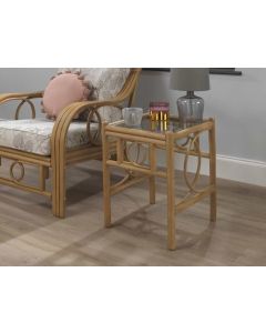 Madrid Lamp Table - Light Oak