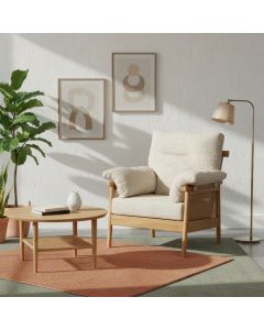 Mindi Armchair Light Oak