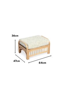 Solo Footstool Natural