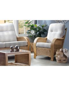 Turin Armchair Light Oak