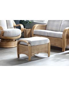 Turin Footstool Light Oak