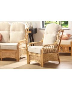 Vale Armchair Light Oak