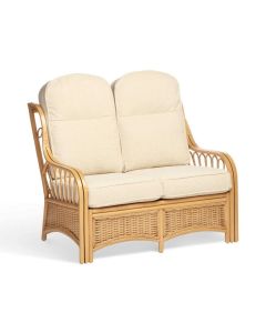 Vale 2 Seat Sofa Light Oak