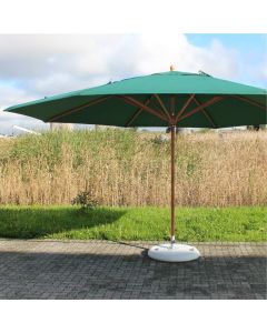 Tradewinds Classic Round Centre Pole Parasol 500cm. Choose from 8 Canopy Colours.