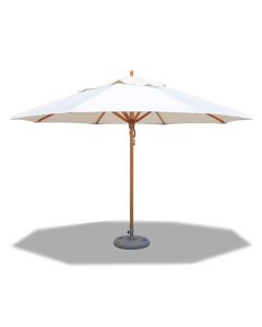 Tradewinds Classic Round Centre Pole Parasol 500cm. Ecru Canopy.