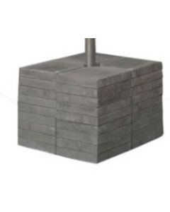 Vortex Above Ground Base Unit Supplied with 36 slabs 40x40x6.5cm Total Weight 957kg