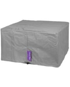 Happy Cocoon Teak Rectangular Gas Fire Pit