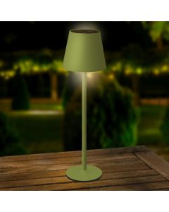Green Solar Table Lamp