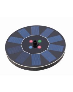 LED Floating Solar Fountain