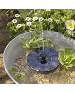 LED Floating Solar Fountain