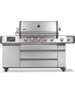 Napoleon Prestige PRO 665 Smart-Connected 5 Burner + Sizzle Zone + Rotisserie Burner + Rotisserie Kit