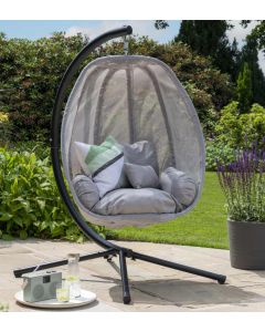 Folding Textilene Egg Chair