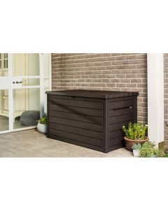 Ontario XXL Deck Storage Box - Brown