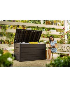 Ontario XXL Deck Storage Box - Brown
